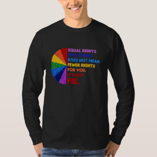 Camiseta A Igualdade De Direitos Para Outros Não Significa