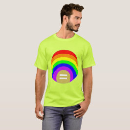 Camiseta A IGUALDADE É A DOURADA SOB O T-Shirt A BORDO