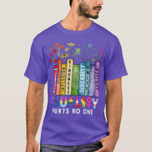 Camiseta A Igualdade Não Magoa Ninguém Lgbt Livro Flor Just