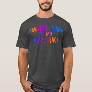 Camiseta A ILHA DE PAWLEYS DE Gradiente Colorida É O MEU LU