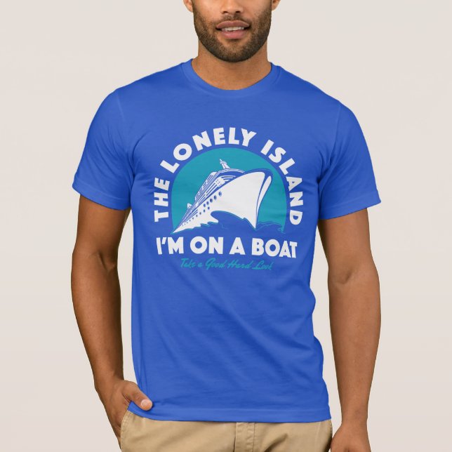 Camiseta A ilha só - tome um olhar (Frente)