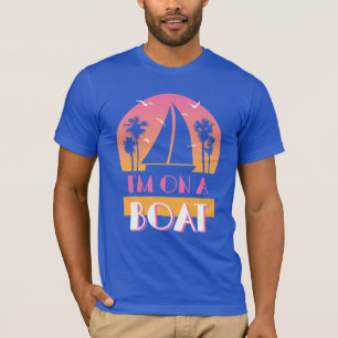 Camiseta A Ilha Solitário - Estou num Barco