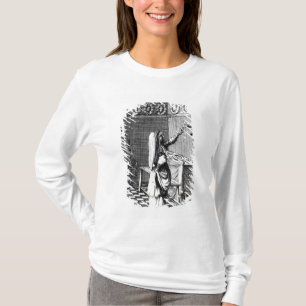 Camiseta A iluminação das velas do Sabat