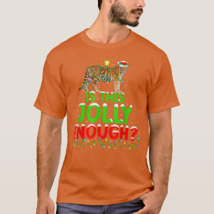Camiseta A iluminação é alegre o suficiente Bengal Tiger Ch