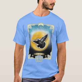 Camiseta A Ilustração da Placa Tarot Sun