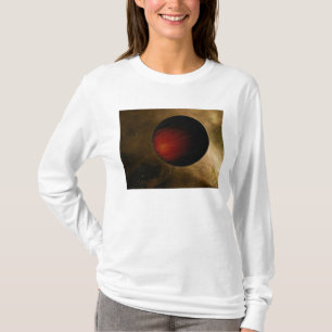 Camiseta A ilustração de um Jupiter quente chamou HD