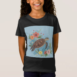Camiseta A ilustração de uma tartaruga marinha