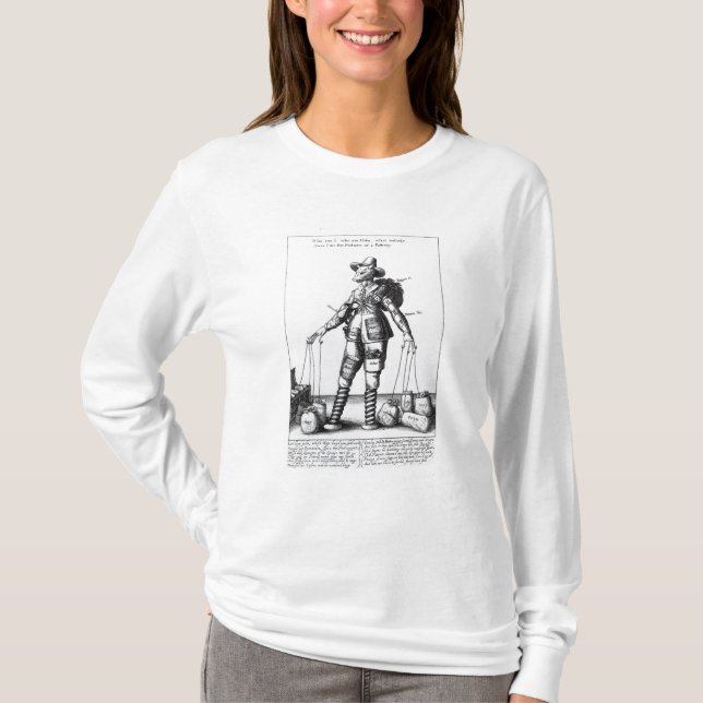 Camiseta A imagem de Pattenty', c.1641-50 (Frente)