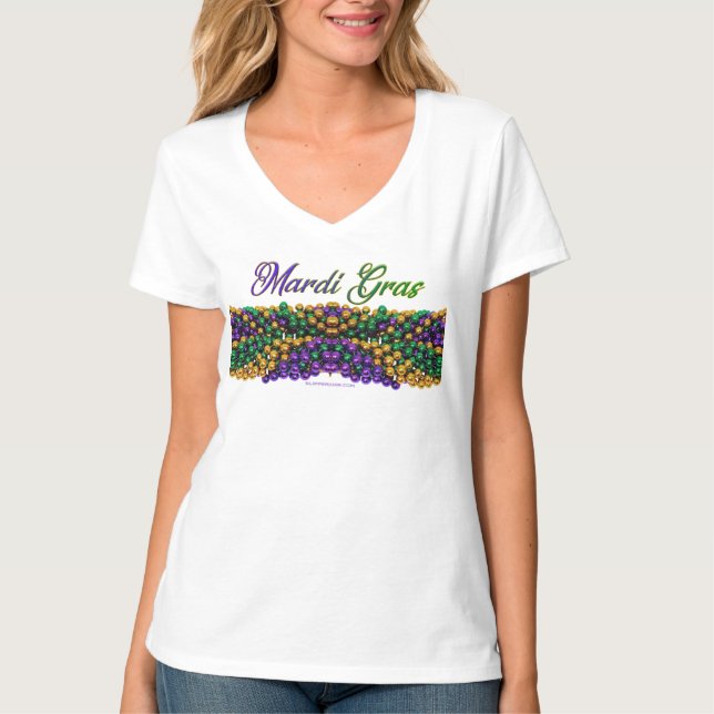 Camiseta A imagem icônica de SlipperyJoe com tema de Mardi  (Frente)