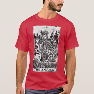 Camiseta A Imperatriz Tarot d Major Arcana disse o
