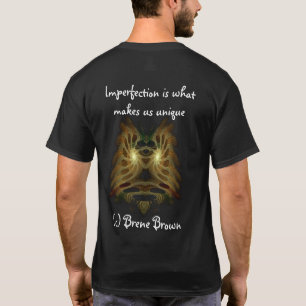 Camiseta A imperfeição é o que nos torna únicos