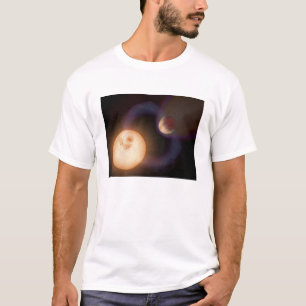 Camiseta A impressão 2 de um artista