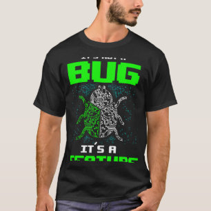 Camiseta A impressão digital não é um Inseto é um recurso