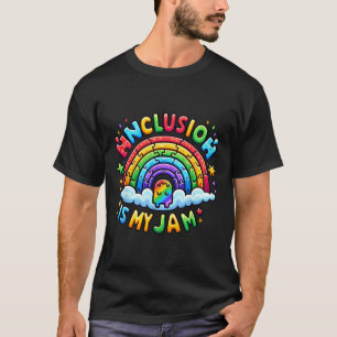 Camiseta A Inclusão Da Neurodiversidade É O Meu Awarenes Do