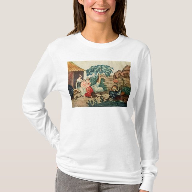 Camiseta A infância de Paul e de Virginie (Frente)