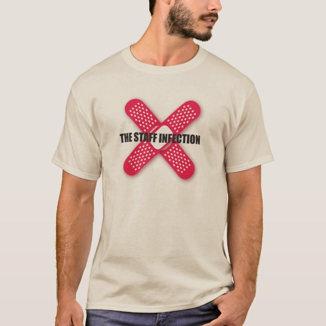 Camiseta A infecção dos funcionarios (Frente)