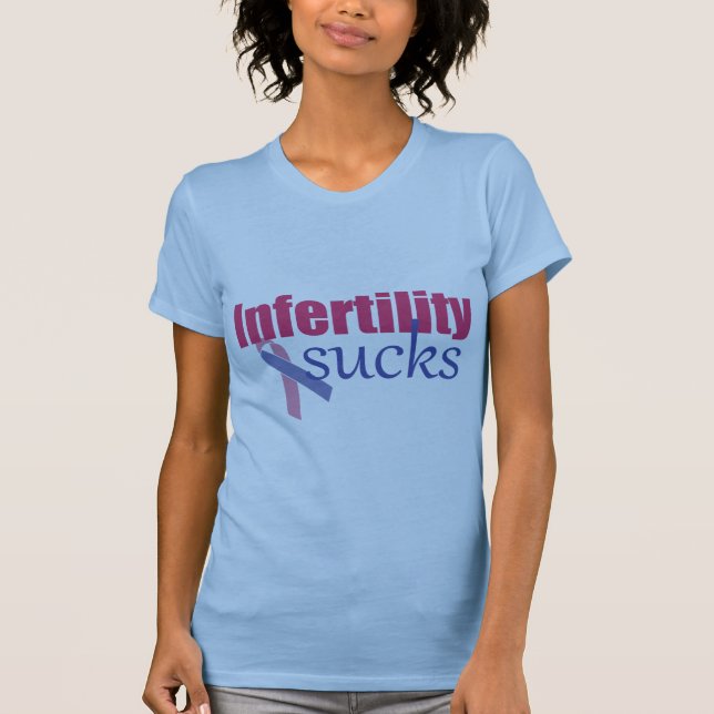 Camiseta A infertilidade suga (Frente)