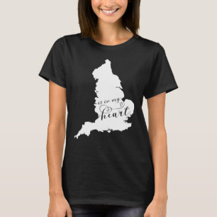 Camiseta A Inglaterra Está No Meu Coração