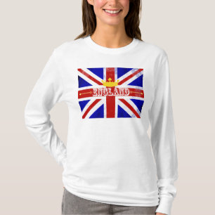 Camiseta A Inglaterra, o Jack Britânico, se sentiu aflita