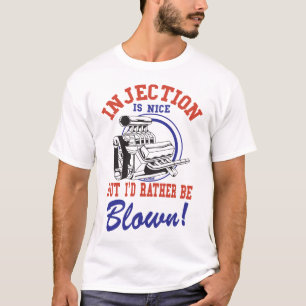 Camiseta A injeção é agradável mas eu preferencialmente
