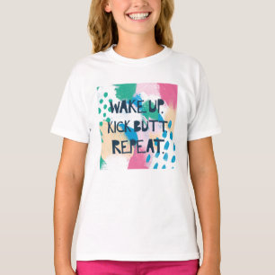 Camiseta A inspiração brilhante IV acorda a repetição