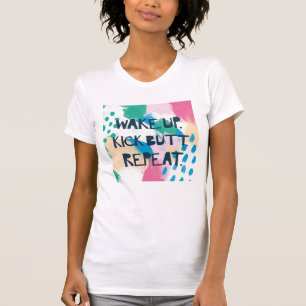 Camiseta A inspiração brilhante IV acorda a repetição do