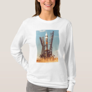 Camiseta A instalação da nave espacial de Soyuz em Baikonur