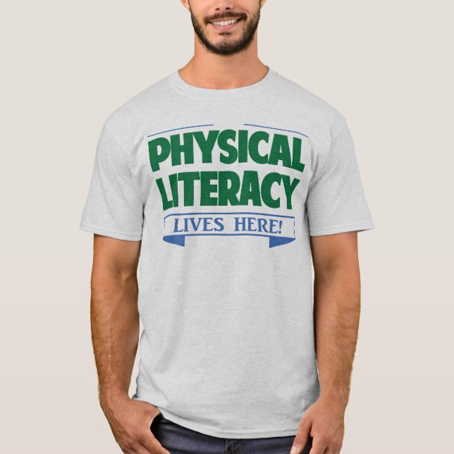 Camiseta A instrução física vive aqui (Frente)