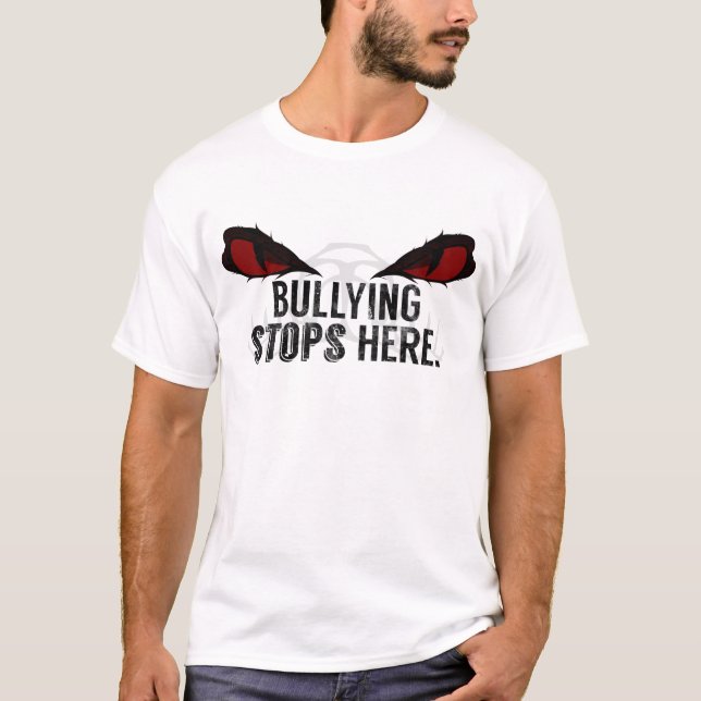 Camiseta A intimidação para aqui (Frente)