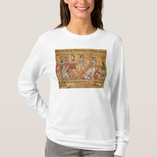Camiseta A inundação, do vestíbulo, detalhe de