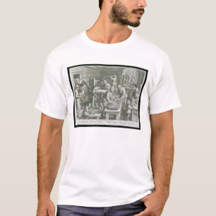 Camiseta A invenção da gravura de cobre, chapeia 20 de '