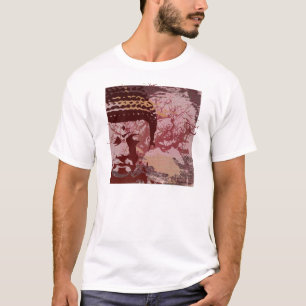 Camiseta A ioga fala: Gráfico da árvore de Buddha