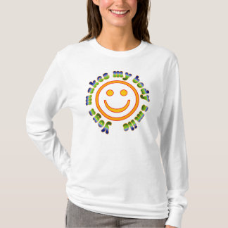 Camiseta A ioga faz meu corpo sorrir idade nova da malhação
