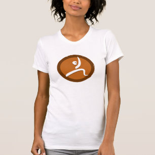 Camiseta A ioga levanta o t-shirt VI