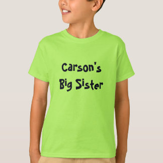 Camiseta A irmã mais velha de Carson