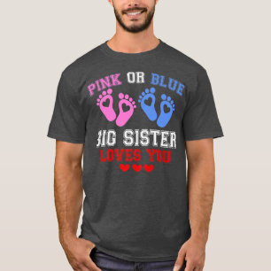 Camiseta A Irmã Rosa Ou Azul Grande Te Ama A Revelação De G