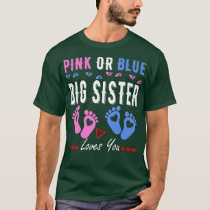 Camiseta A Irmã Rosa Ou Azul Grande Te Ama A Revelação De G