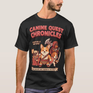 Camiseta A Irmandade da Casca: Busca pelo T Dourado