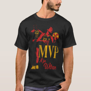 Camiseta A_ja Wilson MVP Las Vegas acessa WNBA