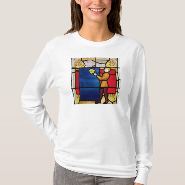 Camiseta A janela do comerciante de pano (Frente)