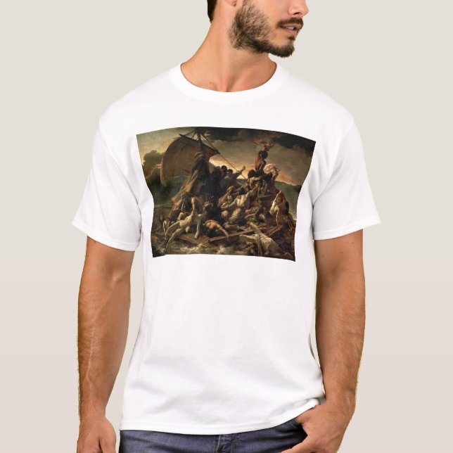 Camiseta A jangada da medusa - Géricault (Frente)