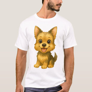 Camiseta A Joia do Norte: Yorkshire Terrier Vintage