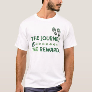 Camiseta A jornada é a recompensa