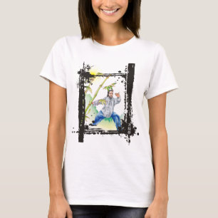Camiseta A juba do cavalo divisor - t-shirt do qui da TAI
