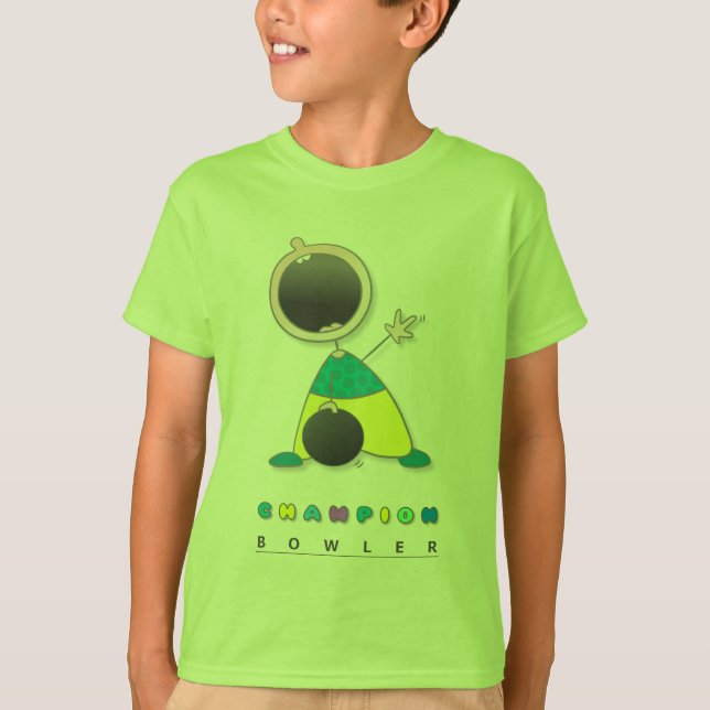Camiseta A juventude caçoa a boliche (Frente)