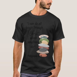 Camiseta A Juventude Pode Fazer Tudo O Que Eu Bíblia Verse