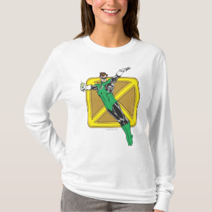 Camiseta A lanterna verde estende os braços