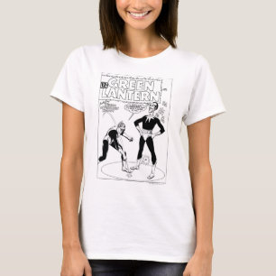 Camiseta A lanterna verde remove o anel, preto e branco