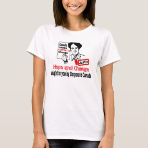Camiseta A laranja é a mudança nova