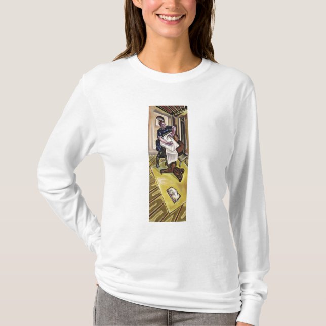 Camiseta A lavagem, antes de 1921 (Frente)